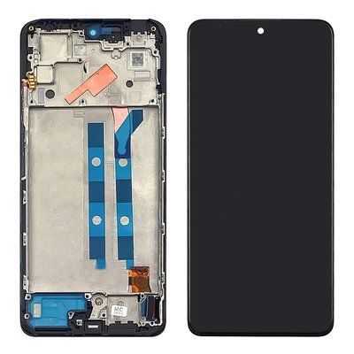 Дисплей для Xiaomi Redmi Note 11 Pro модуль з сенсором та корпусною рамкою у зборі Оригінал Китай Black OLED D0060 фото