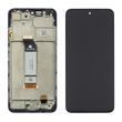 Дисплей для Xiaomi Poco M3 Pro модуль з сенсором та корпусною рамкою у зборі Оригінал Китай Black