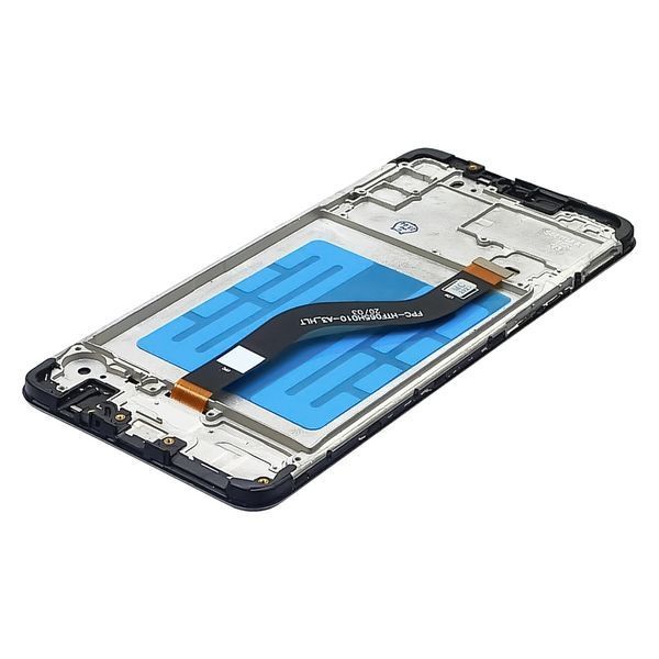 Дисплей для Samsung Galaxy A20S (A207) модуль з сенсором та корпусною рамкою у зборі Оригінал Китай Black D07746 фото
