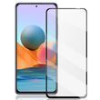 Захисне скло Xiaomi Poco M3 Pro / Cкло 5D / На весь екран / Black