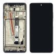 Дисплей для Xiaomi Poco X3 Pro модуль з сенсором та корпусною рамкою у зборі Оригінал Китай Black