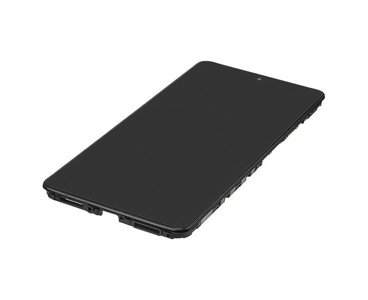 Дисплей для Xiaomi Redmi Note 12 Pro (5G) модуль з сенсором та рамкою у зборі Оригінал Китай Black OLED D0485 фото