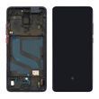 Дисплей для Xiaomi Mi 9T модуль з сенсором та корпусною рамкою у зборі Оригінал Китай Black OLED D07706 фото