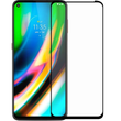 Захисне скло Motorola G9 Plus / Cкло 5D / На весь екран / Black