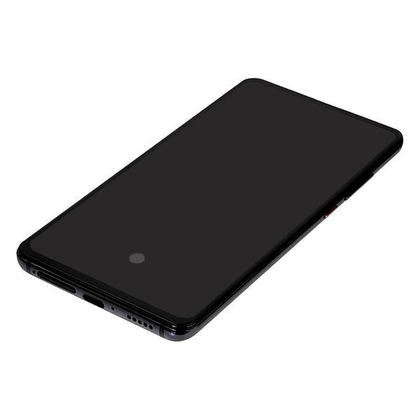 Дисплей для Xiaomi Mi 9T модуль з сенсором та корпусною рамкою у зборі Оригінал Китай Black OLED D07706 фото