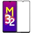 Захисне скло Samsung Galaxy M32 / Cкло 5D / На весь екран / Black