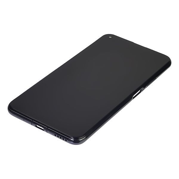 Дисплей для Huawei Nova 5T модуль з сенсором та корпусною рамкою у зборі Оригінал Китай Black D07761 фото