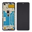 Дисплей для Huawei P Smart (2021) модуль з сенсором та корпусною рамкою у зборі Оригінал Китай Black D07763 фото