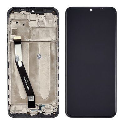 Дисплей для Xiaomi Redmi 9 модуль з сенсором та корпусною рамкою у зборі Оригінал Китай Black D0040 фото