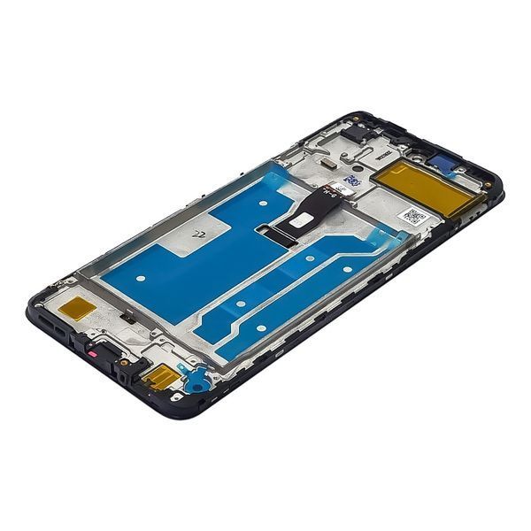 Дисплей для Huawei P Smart (2021) модуль з сенсором та корпусною рамкою у зборі Оригінал Китай Black D07763 фото