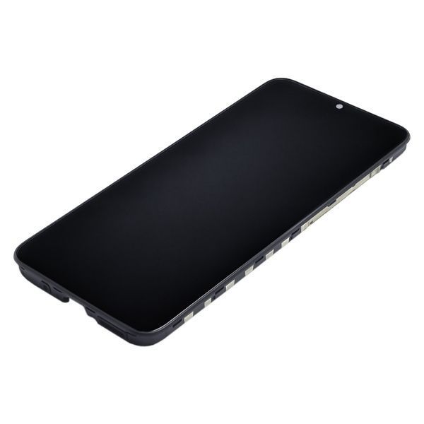 Дисплей для Xiaomi Redmi 9C модуль з сенсором та корпусною рамкою у зборі Оригінал Китай Black D0042 фото