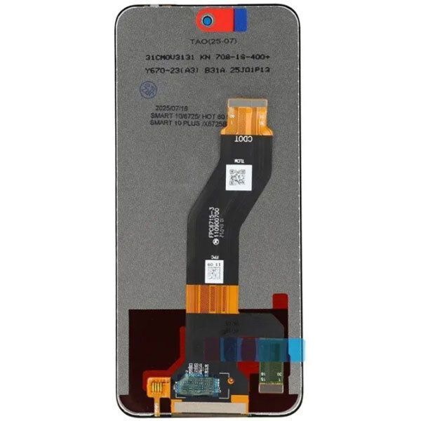 Дисплей для Infinix Smart 10 Plus (X6725B) з сенсором у зборі Оригінал Китай Black D05493 фото