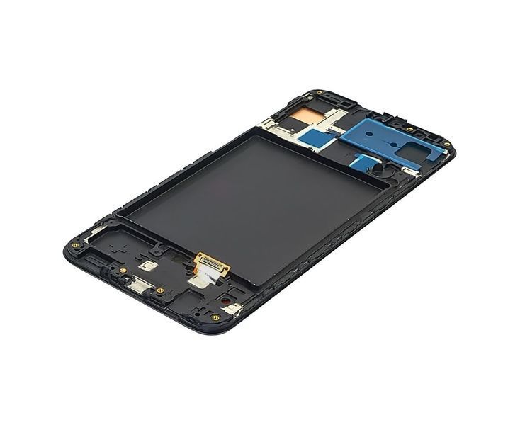 Дисплей для Samsung Galaxy A505/A50 (2019) модуль з сенсором та корпусною рамкою у зборі Оригінал Китай Black OLED D0497 фото