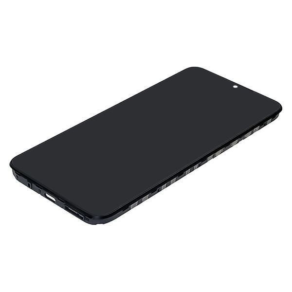 Дисплей для Xiaomi Redmi 10C модуль з сенсором та корпусною рамкою у зборі Оригінал Китай Black D0047 фото
