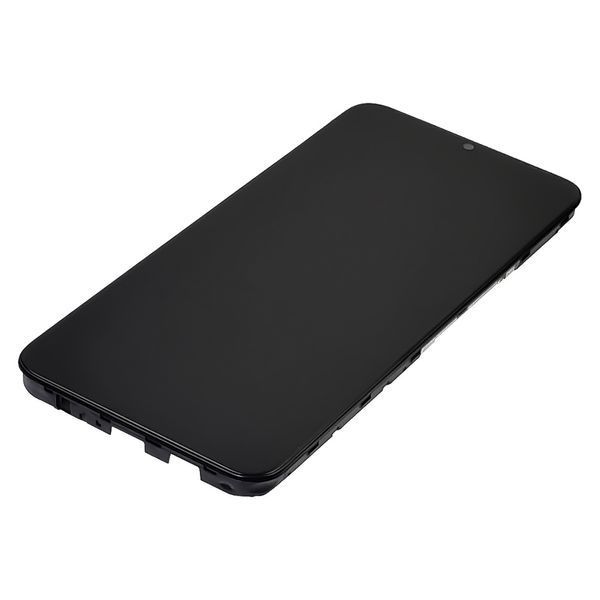 Дисплей для TECNO Spark 7 Go (KF6M) модуль з сенсором та корпусною рамкою у зборі Оригінал Китай Black D0099 фото