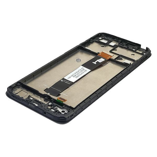 Дисплей для Xiaomi Redmi 12C модуль з сенсором та корпусною рамкою у зборі Оригінал Китай Black D0050 фото