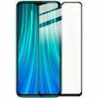 Захисне скло Xiaomi Redmi Note 8 Pro / Cкло 5D / На весь екран / Black