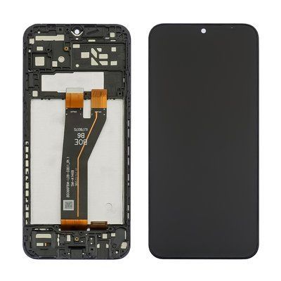 Дисплей для Samsung Galaxy A14/A146B (2023) модуль з сенсором та корпусною рамкою у зборі Оригінал Китай Black D0008 фото